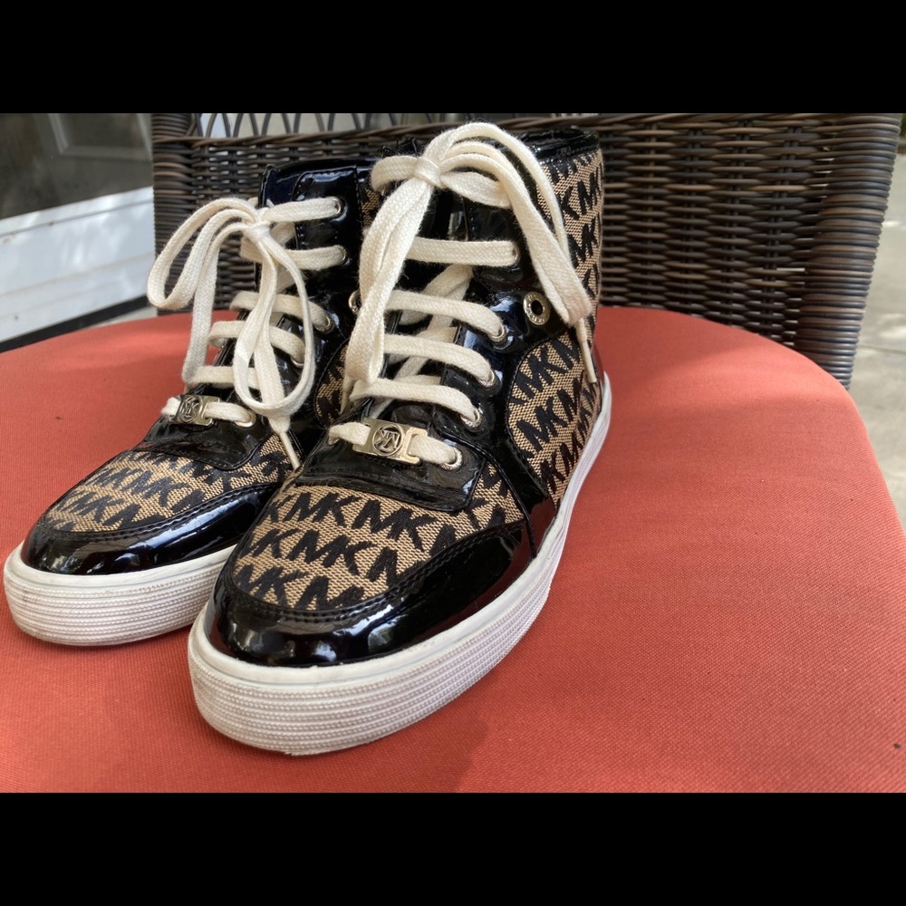 Michael Kors Size 4 high top shoes